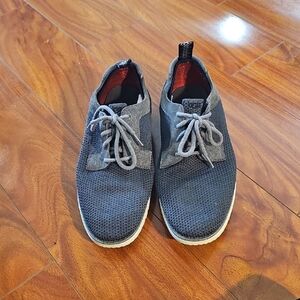 UGG Men's Union Derby Hyperweave Gray Casual Shoes Sz 10